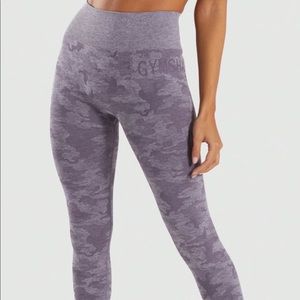 GYMSHARK CAMO LEGGINGS